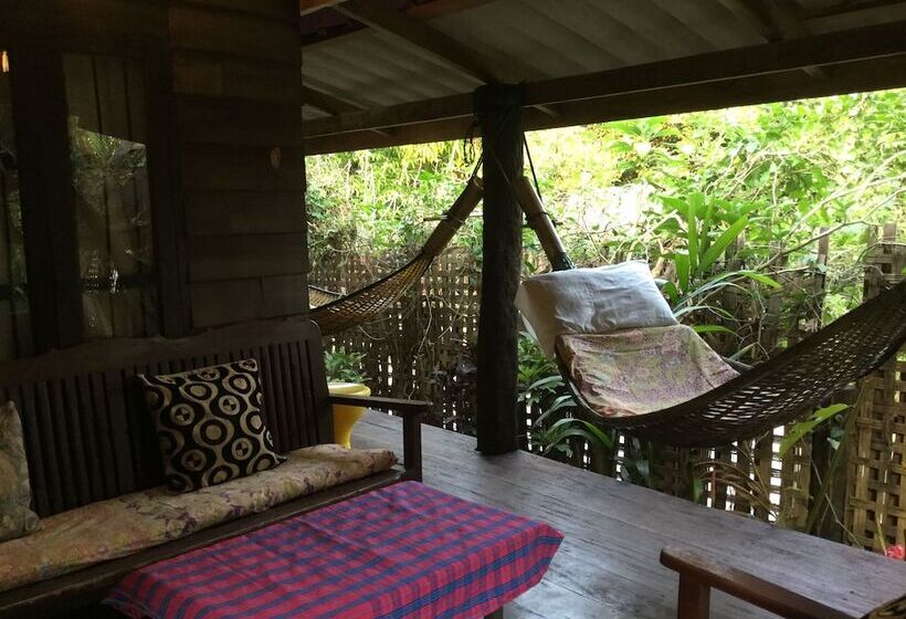 1침실 빌라 정원 전망, Champa Lao The Villa