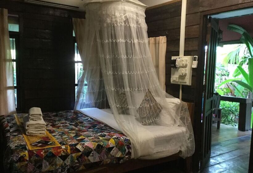 1침실 빌라 정원 전망, Champa Lao The Villa