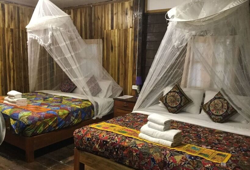 1침실 빌라 정원 전망, Champa Lao The Villa