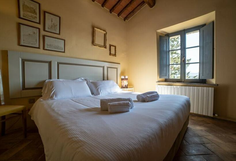 景色の見える一ベッドルームアパートメント, La Pieve Marsina