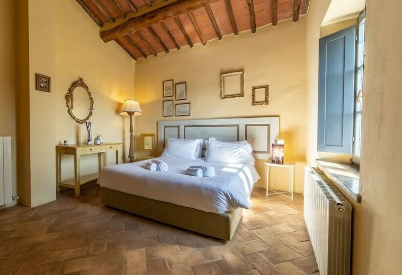 景色の見える一ベッドルームアパートメント, La Pieve Marsina
