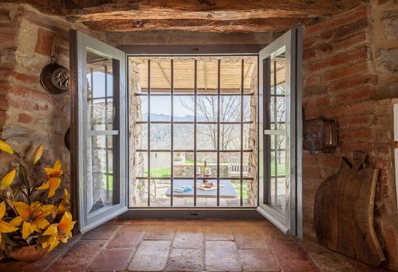 דירה בת חדר שינה 1 עם נוף, La Pieve Marsina