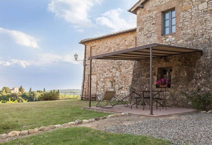 景色の見える一ベッドルームアパートメント, La Pieve Marsina