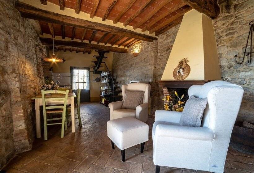 דירה בת חדר שינה 1 עם נוף, La Pieve Marsina