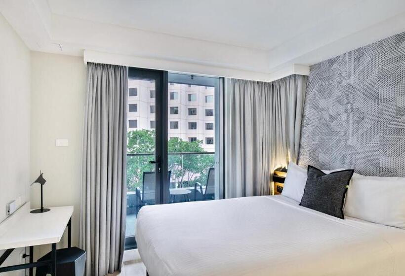 اتاق استاندارد با تخت دو نفره بزرگ, Kith Hotel Darling Harbour