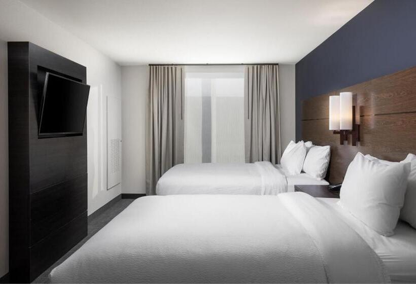 带皇后床的套间, Residence Inn By Marriott Denver Aurora