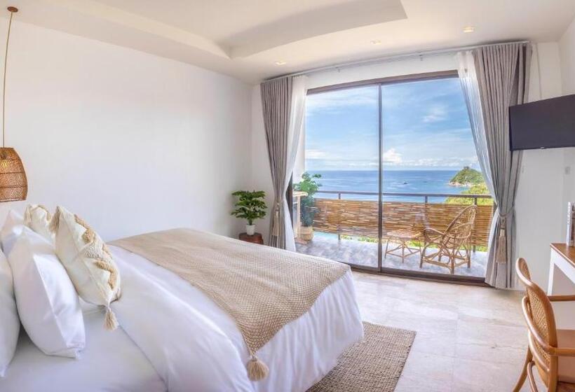 Camera Deluxe Vista Mare con Balcone, The Ava Resort Koh Tao