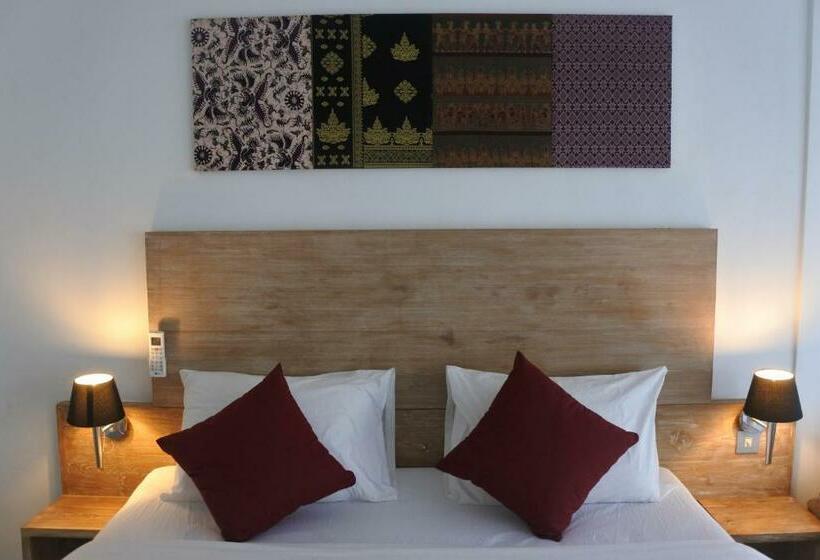 חדר דלוקס צדדי נוף לים, Hi5 Kuta