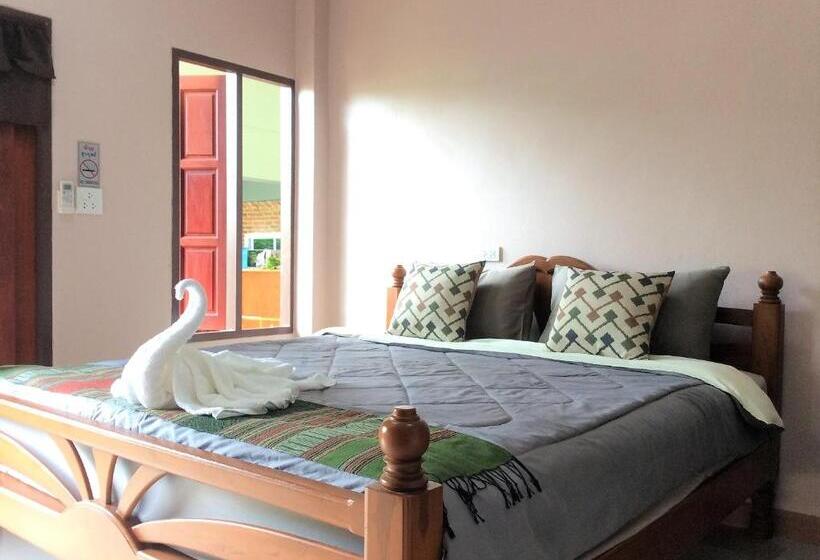 غرفة قياسية سرير كينج, Siam Guesthouse