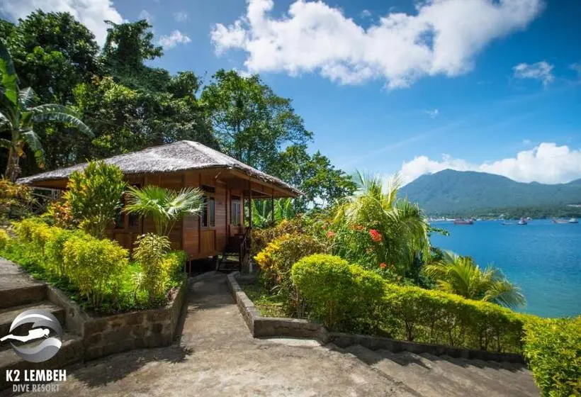 オーシャンビューのスタンダードバンガロー, K2 Lembeh Dive Resort