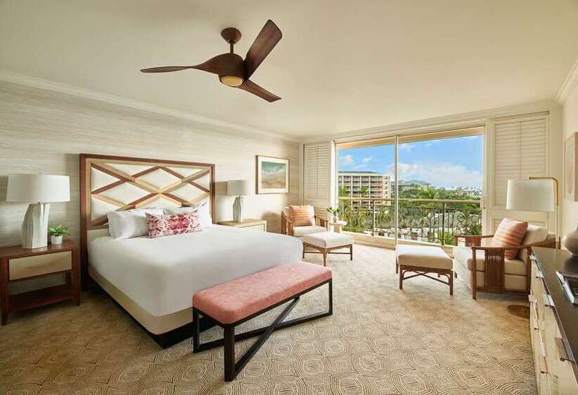 장애인을 위한 킹사이즈 침대 스탠다드 룸, Hilton Dali Resort & Spa