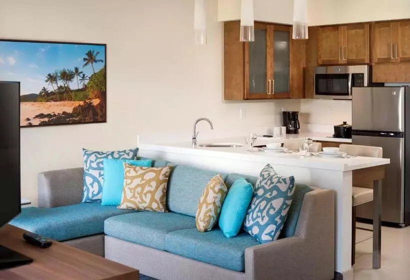 キングサイドベッドのスタンダードワンルーム, Residence Inn By Marriott Maui Wailea