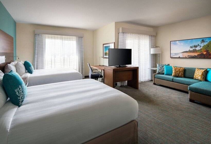 Студия Стандарт Вид на Море, Residence Inn By Marriott Maui Wailea