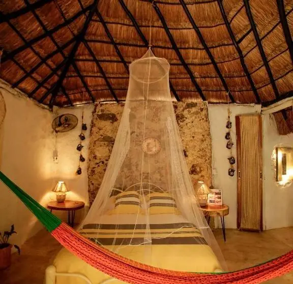 スーペリアールーム, Aldea Maya Toktli Orígenes: Alberca + Wifi Starlink + Tour Sustentabilidad