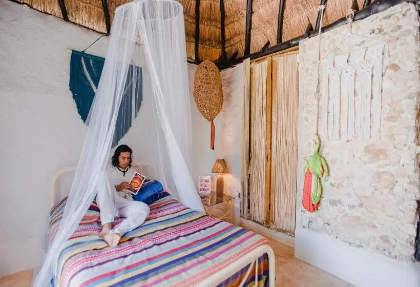 スタンダードルーム, Aldea Maya Toktli Orígenes: Alberca + Wifi Starlink + Tour Sustentabilidad