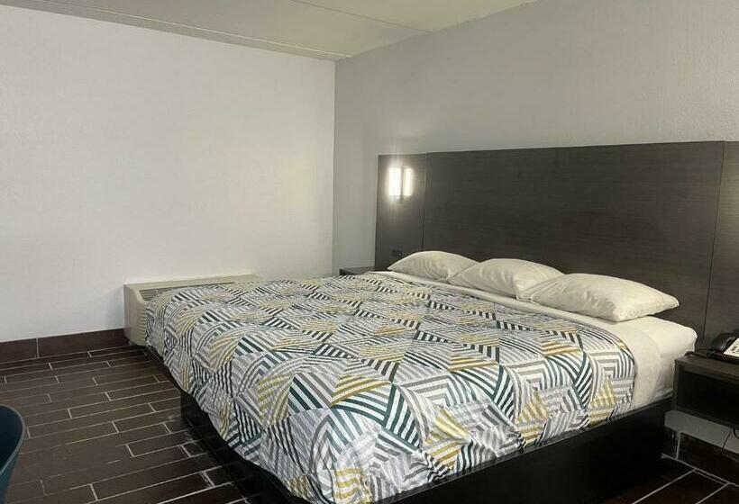 适合残疾人士使用的带超级大床的标准间, Studio 6 Stockbridge Ga Hwy 138 W