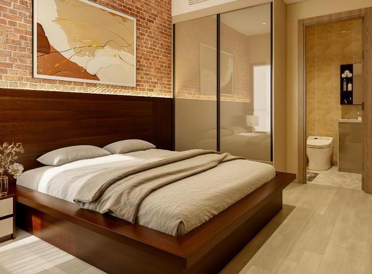 اتاق استاندارد با تخت بزرگ, Luxury The Marq Free Infinity Pool, Gym & Bbq D1