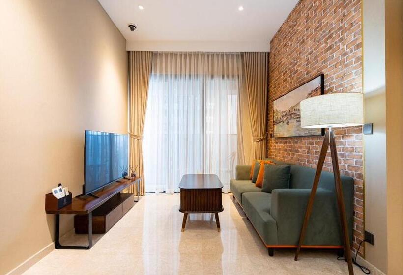 اتاق استاندارد با تخت بزرگ, Luxury The Marq Free Infinity Pool, Gym & Bbq D1