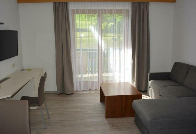 דירה בת חדר שינה 1 עם מרפסת, Wohlfühl Hotel Wiesenhof