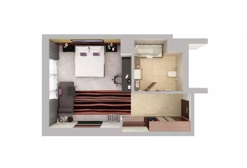اتاق استاندارد, Flora Al Barsha Hotel At The Mall
