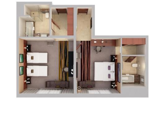 اتاق استاندارد, Flora Al Barsha Hotel At The Mall