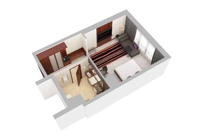 اتاق استاندارد, Flora Al Barsha Hotel At The Mall