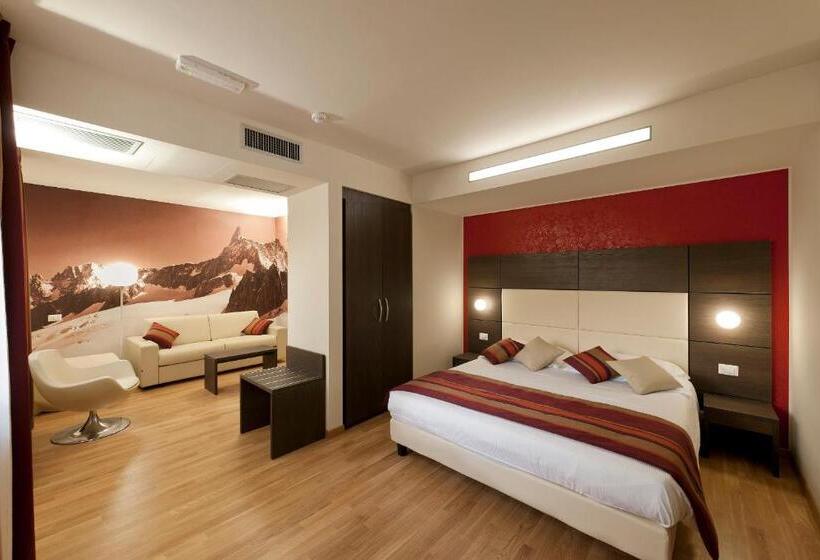 小型套房, Hb Aosta Hotel & Balcony Spa