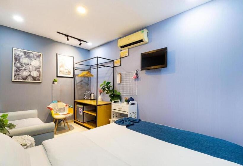 اتاق سوپریور با تخت بزرگ, Vintage Park View Hotel & Spa   Hoang Phi