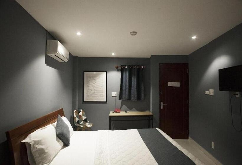 اتاق لوکس با تخت بزرگ, Vintage Park View Hotel & Spa   Hoang Phi