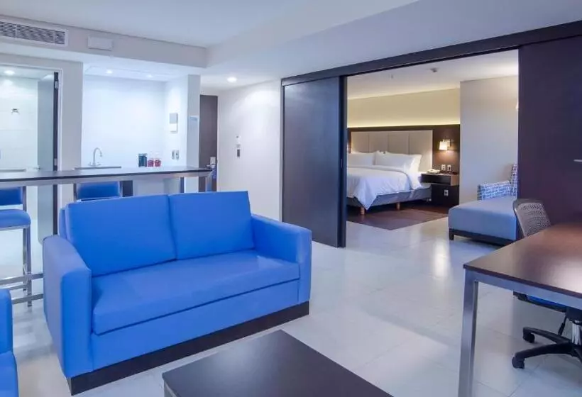 キングサイズベッドのスイートルーム, Holiday Inn Express   Mexico Basilica, An Ihg