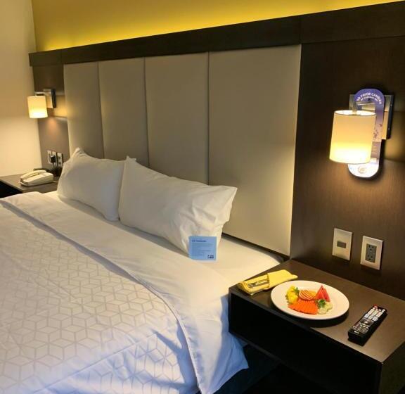 キングサイズベッドのスイートルーム, Holiday Inn Express Mexico Basilica, An Ihg