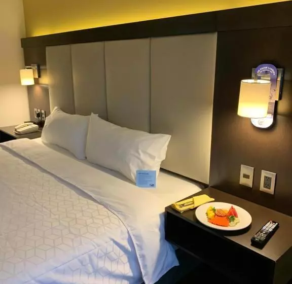 キングサイズベッドのスイートルーム, Holiday Inn Express   Mexico Basilica, An Ihg