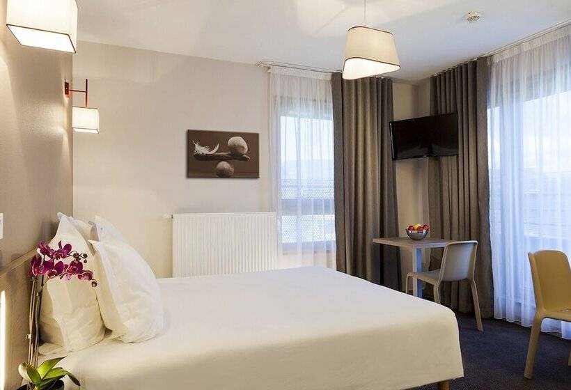 חדר סטודיו סטנדרד, Nehô Suites Porte De Genève   Gare Annemasse