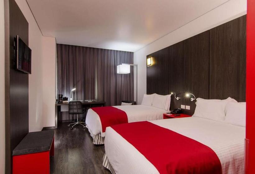 غرفه قياسيه سريرين مزدوجين, Ramada Encore By Wyndham San Luis Potosi