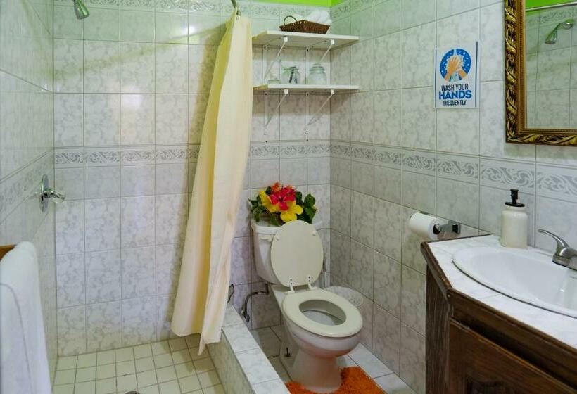 اتاق لوکس با بالکن و چشمانداز دریا, Blu Vista Cottages