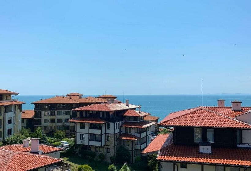 带1个卧室的带海景的公寓, Etara 2, Sveti Vlas   Apartello⊛com