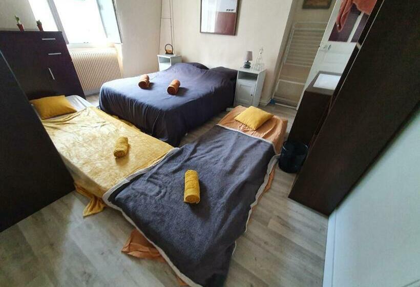 غرفة قياسية, Cocon Cosy Avec Sdb Privée à Tours Centre