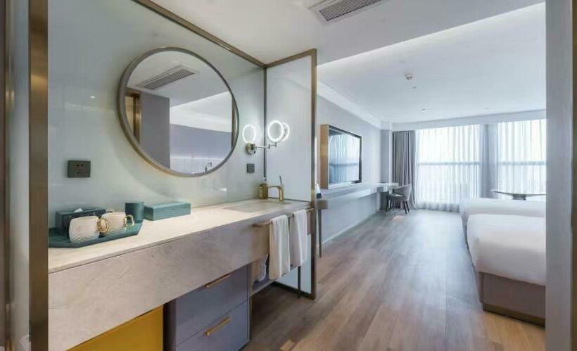 اتاق سوپریور با تخت بزرگ, Manxin Hotel Guangzhou Baiyun Airport Branch