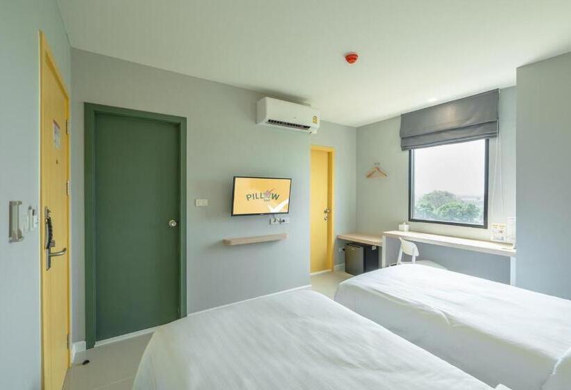 Номер Стандарт, พิลโล่ อินน์ ฉะเชิงเทรา Pillow Inn Chachengsao