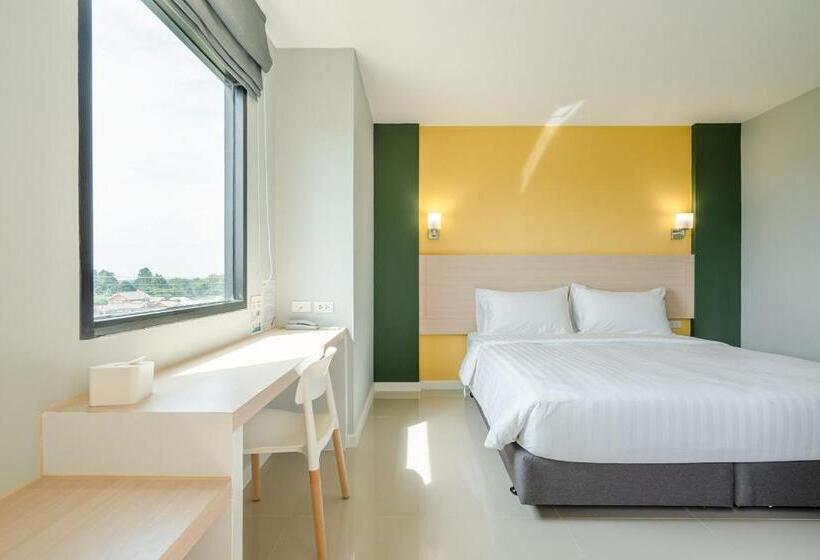 Номер Стандарт, พิลโล่ อินน์ ฉะเชิงเทรา Pillow Inn Chachengsao