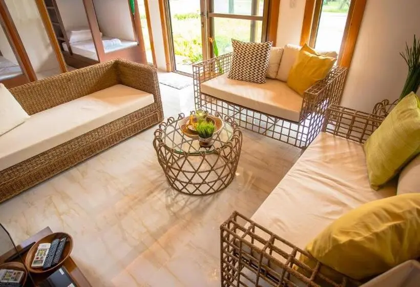 Villa 1 Makuuhuone Puutarhanäkymä, Estancia De Lorenzo