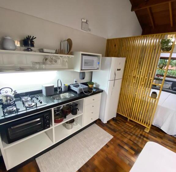 带1个卧室的豪华公寓, Refugio Na Praia Hospedagem Guarda Do Embaú