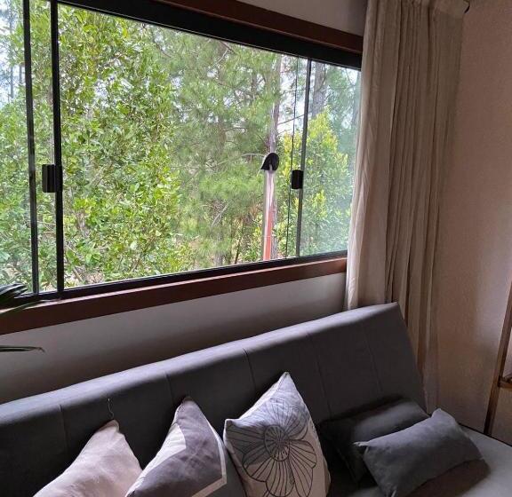 带1个卧室的豪华公寓, Refugio Na Praia Hospedagem Guarda Do Embaú