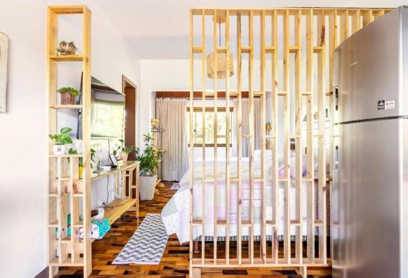 家庭工作室, Refugio Na Praia Hospedagem Guarda Do Embaú