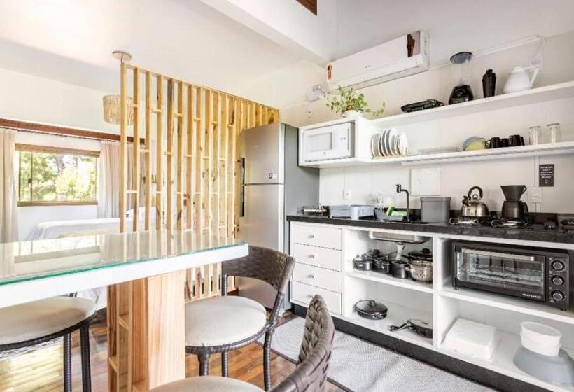 家庭工作室, Refugio Na Praia Hospedagem Guarda Do Embaú