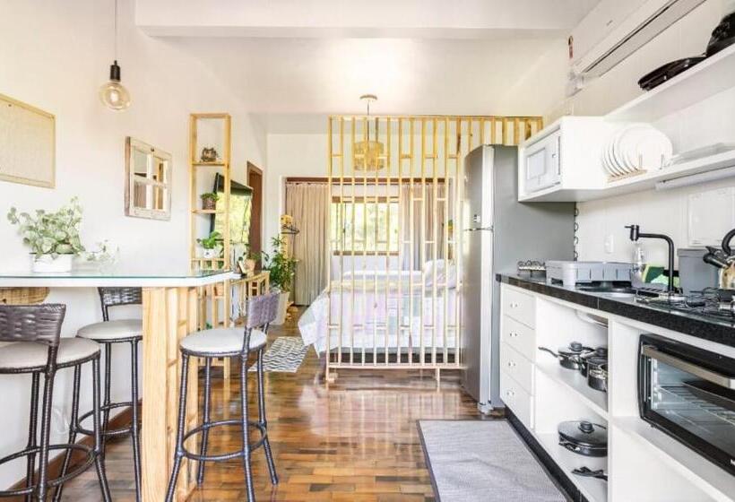 家庭工作室, Refugio Na Praia Hospedagem Guarda Do Embaú