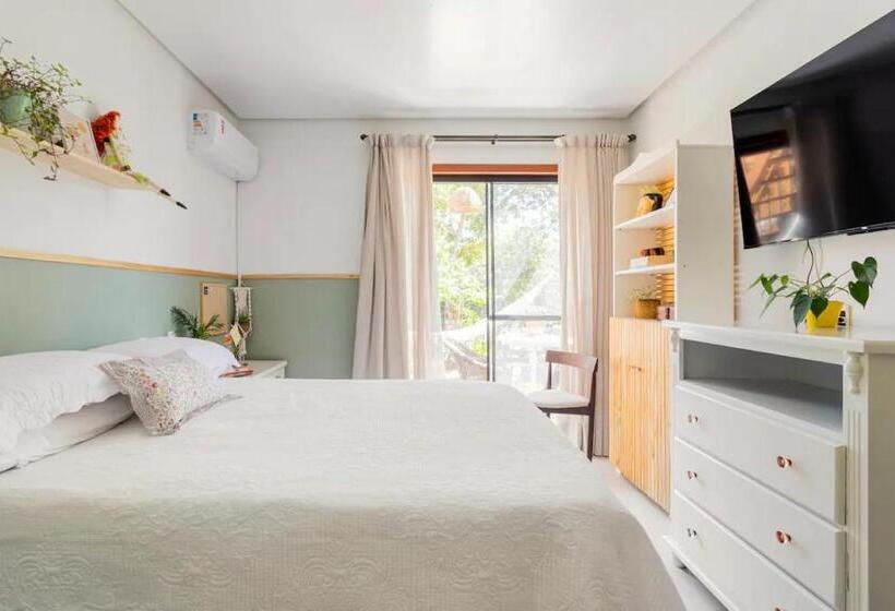 套房, Refugio Na Praia Hospedagem Guarda Do Embaú