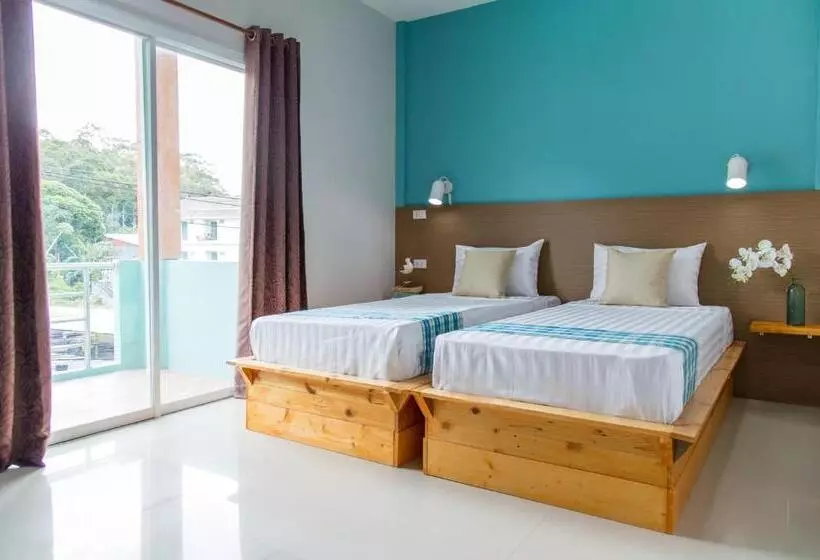 اتاق استاندارد با بالکن, Kamala Beach Residence Sha Extra Plus