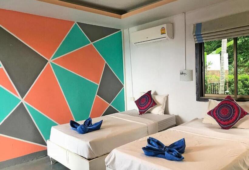 חדר סופריור נוף לים, Lanta Halabala Resort