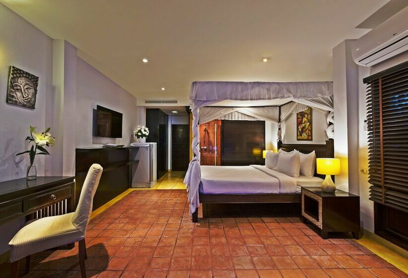 غرفة ديلوكس مطلّة علي البحر, Villa Elisabeth